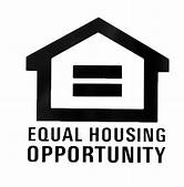 A logo for Equal Housing Opportunity